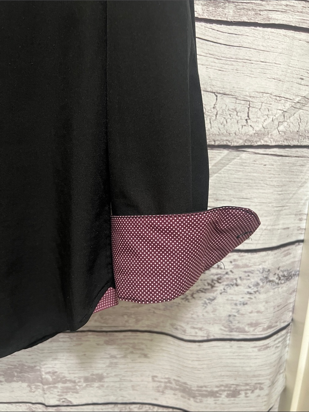 Men's Society of Threads Black Slim Fit Shirt Size M EUC - Picture 4 of 7